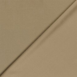 Polyester Viskose Jersey Uni - eiche