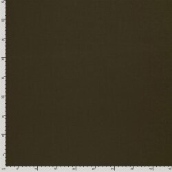 Polyester Viskose Jersey Uni - dunkelbraun