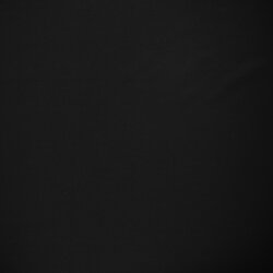 Rippenjersey Uni - schwarz