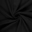 Polyester Viskose Jersey Uni - schwarz
