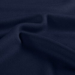 Baumwolljersey Uni - dunkelblau