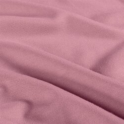 Baumwolljersey Uni - antikpink