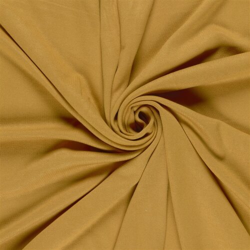 Baumwolljersey Uni - senf