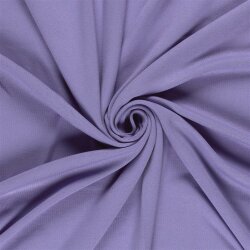 Baumwolljersey Uni - lavendel