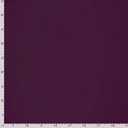 Baumwolljersey Uni - dunkeltraube
