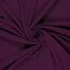 Baumwolljersey Uni - dunkeltraube