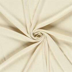 Baumwolljersey Uni - creme