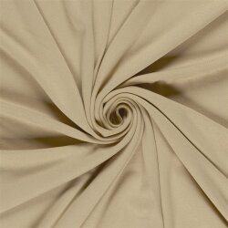 Baumwolljersey Uni - hellbeige