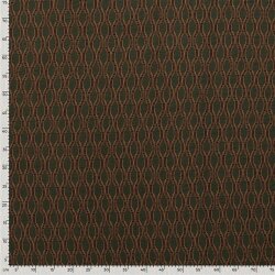 Viskose Nylon Crêpe Wabenmuster - dunkeloliv