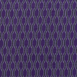 Viskose Nylon Crêpe Wabenmuster - dunkellila