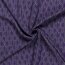 Viskose Nylon Crêpe Wabenmuster - dunkellila