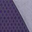 Viskose Nylon Crêpe Wabenmuster - dunkellila