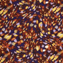 Viskose Nylon Crêpe Pinseltupfen - dunkellila