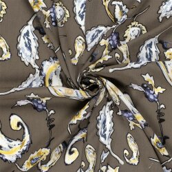 Viskose Crêpe Paisley