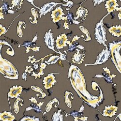 Viskose Crêpe Paisley