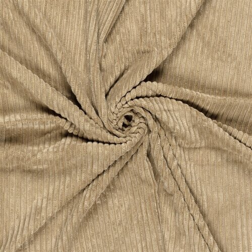 Breitcord Aufgeraut *Marie* Uni - kamelbeige