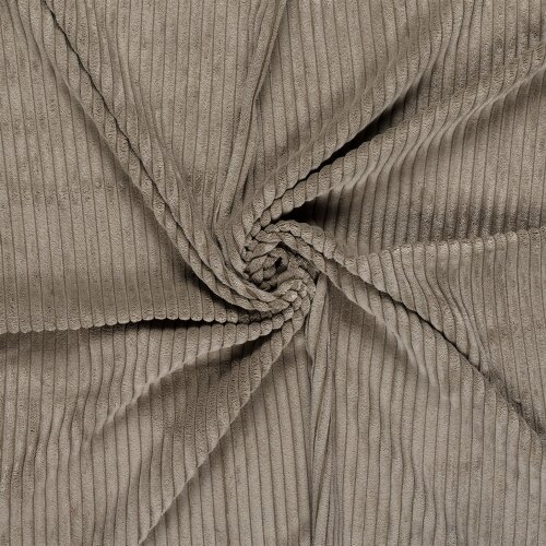 Breitcord Aufgeraut *Marie* - taupe