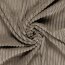 Breitcord Aufgeraut *Marie* - taupe