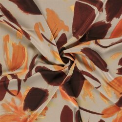 Satin Duchesse Blumen
