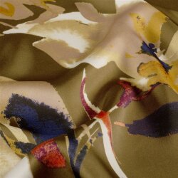 Satin Duchesse Blumen