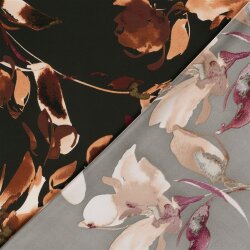 Satin Duchesse Blumen