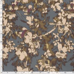 Satin Duchesse Blumen