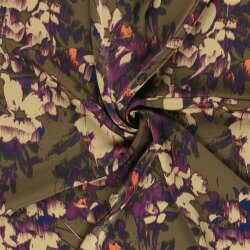 Satin Duchesse Blumen