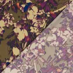 Satin Duchesse Blumen