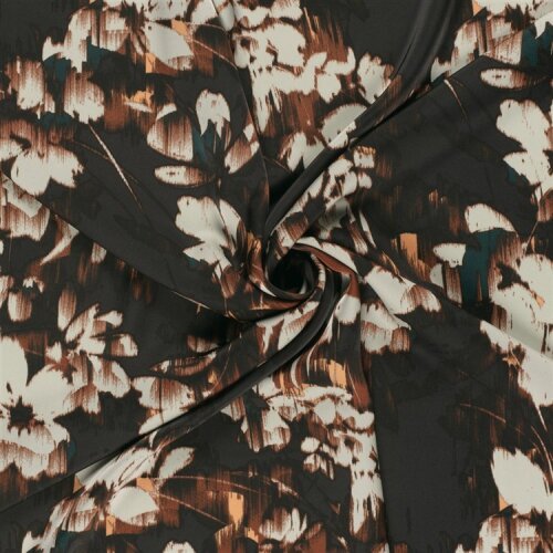 Satin Duchesse Blumen