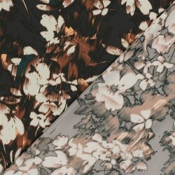 Satin Duchesse Blumen