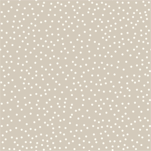 Baumwollpopeline Punkteregen - hellbeige