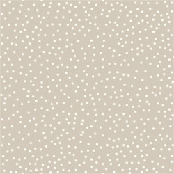 Baumwollpopeline Punkteregen - hellbeige
