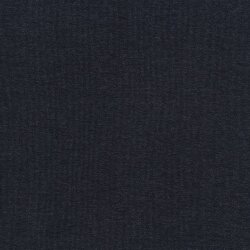 Rippenjersey Lurex Uni - dunkelblau meliert