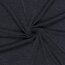 Rippenjersey Lurex Uni - dunkelblau meliert