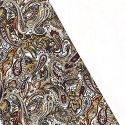 Romanit Jersey "Punta di Roma" Paisley - oliv