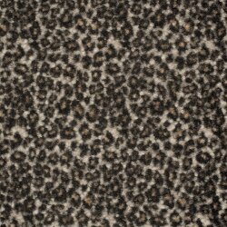 Bouclé Mantelstoff Leo - taupe