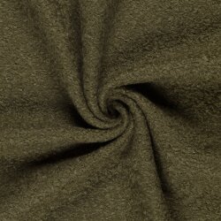 Bouclé Mantelstoff *Marie * Uni - taupe