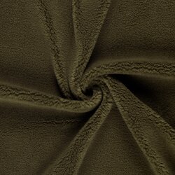 Bouclé Mantelstoff Kuschel *Marie * Uni - taupe