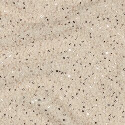 Teddystoff  SEQUINS - creme