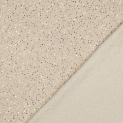 Teddystoff  SEQUINS - creme