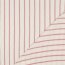 Musselin breite Streifen - altpink