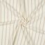Musselin breite Streifen - beige
