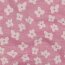 Musselin JACQUARD Blumen - CERISE