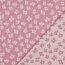 Musselin JACQUARD Blumen - CERISE