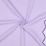 Musselin 2-SIDE SCALLOP - LILAC
