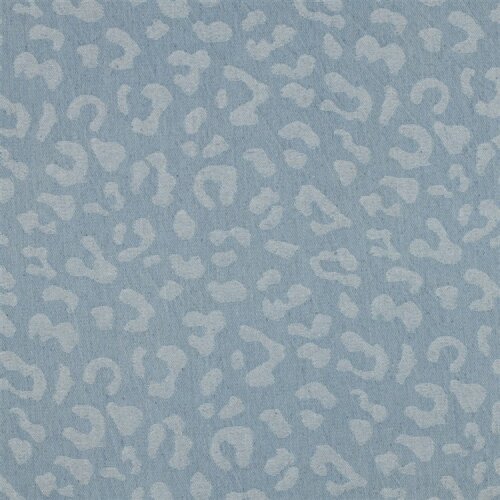 DENIM JACQUARD Tiere SKIN - LIGHT BLUE