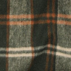 Schottenkaro angeraut - grün
