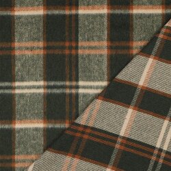 Schottenkaro angeraut - grün