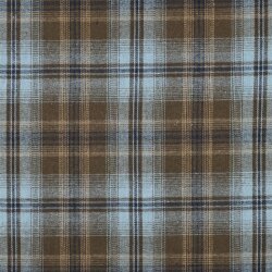 Schottenkaro angeraut - blau