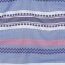 COTTON YARN DYED JACQUARD NEON - LIGHT BLUE / PINK